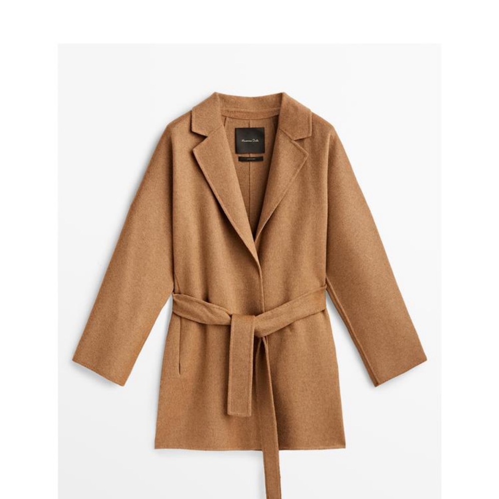 Massimo Dutti Camel Coat
